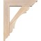 Ekena Millwork Olympic Traditional Smooth Bracket w/ Offset Brace, Douglas Fir, 5 1/2"W x 20"D x 24"H BKT0604X20X24OLY01SDF - alternate 4